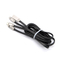 Cable de carga USB plano de aleación de zinc 3 en 1 Accesorios para teléfonos móviles para iPhone Android y Type-C