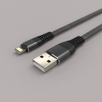 Venta caliente de fábrica Accesorios para teléfonos móviles Buena calidad 8pin USB de carga a un cable de datos Lightning Cable para iPhone