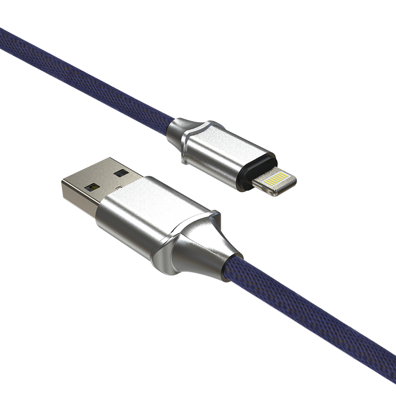 Cable de datos de carga micro USB al por mayor trenzado de nylon al por mayor de 2019 para Android