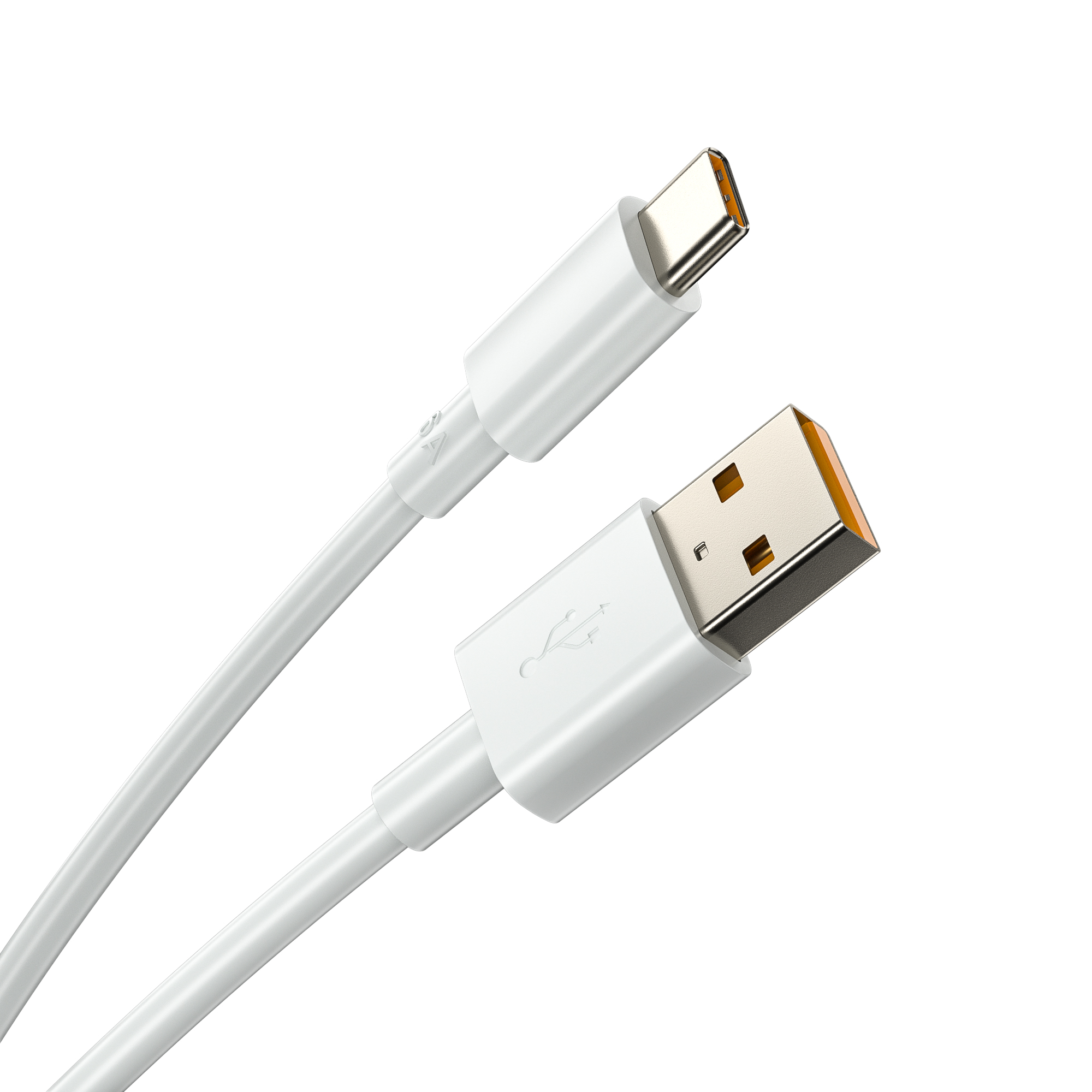 6A Cable USB C de carga súper rápida Línea de datos 1m 2m 3FT 6FT para Huawei Cargador súper rápido Tipo C Cable